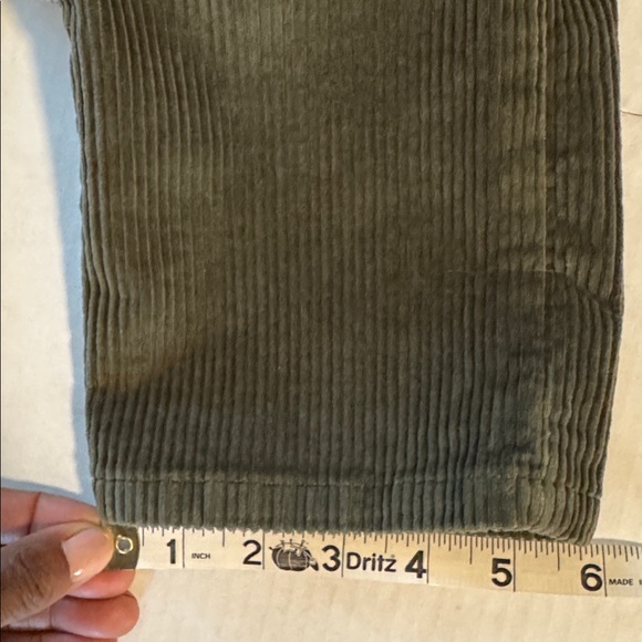Lee Olive Green Corduroy Jumpsuit - Picture 5 of 12